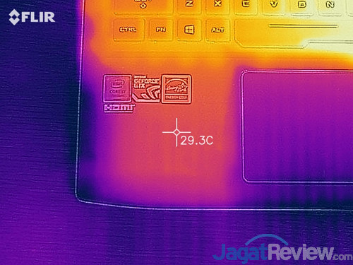 Review Notebook Gaming: ASUS ROG STRIX GL503VD 43 ASUS GL503VD Flir One 05