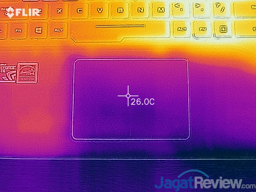 Review Notebook Gaming: ASUS ROG STRIX GL503VD 45 ASUS GL503VD Flir One 06