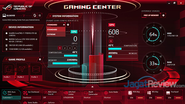 ASUS GL503VD Gaming Center 02