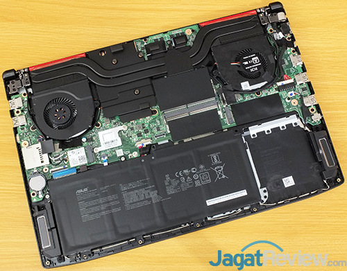 Review Notebook Gaming: ASUS ROG STRIX GL503VD 22 ASUS GL503VD Internal Components