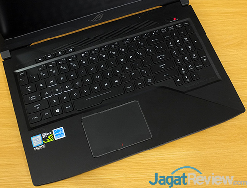 Review Notebook Gaming: ASUS ROG STRIX GL503VD 9 ASUS GL503VD Keyboard Touchpad