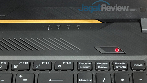 Review Notebook Gaming: ASUS ROG STRIX GL503VD 15 ASUS GL503VD Power Botton