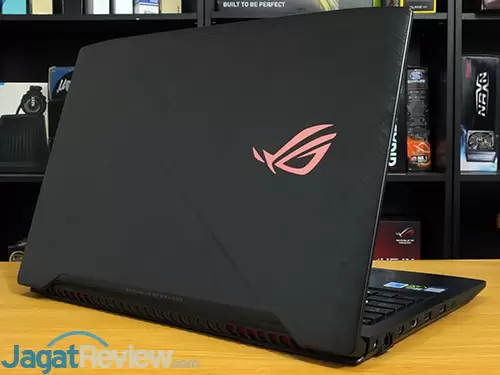 Review Notebook Gaming: ASUS ROG STRIX GL503VD 2 ASUS GL503VD Rear Side