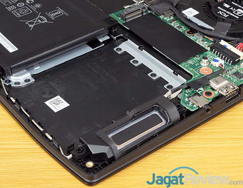 Review Notebook Gaming: ASUS ROG STRIX GL503VD 27 ASUS GL503VD SATA Storage Bay Speaker Left