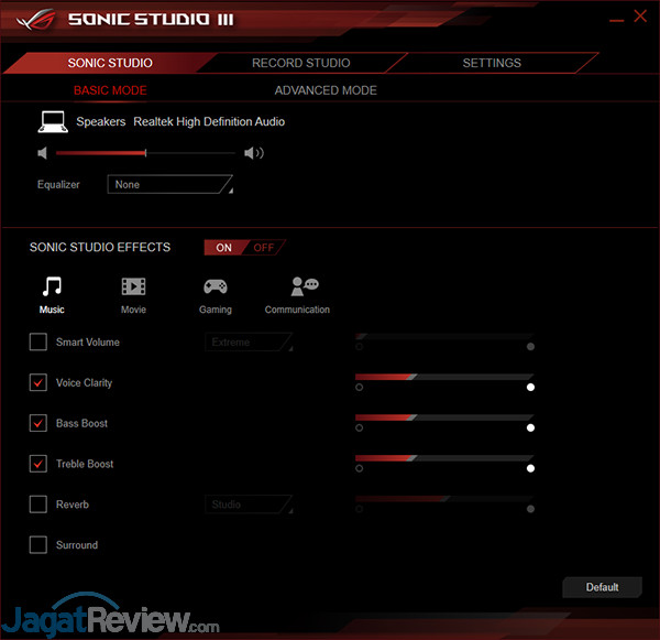 Review Notebook Gaming: ASUS ROG G703VI 58 ASUS GL503VD Sonic Studio III 01