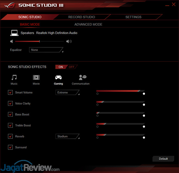 Review Notebook Gaming: ASUS ROG G703VI 60 ASUS GL503VD Sonic Studio III 03