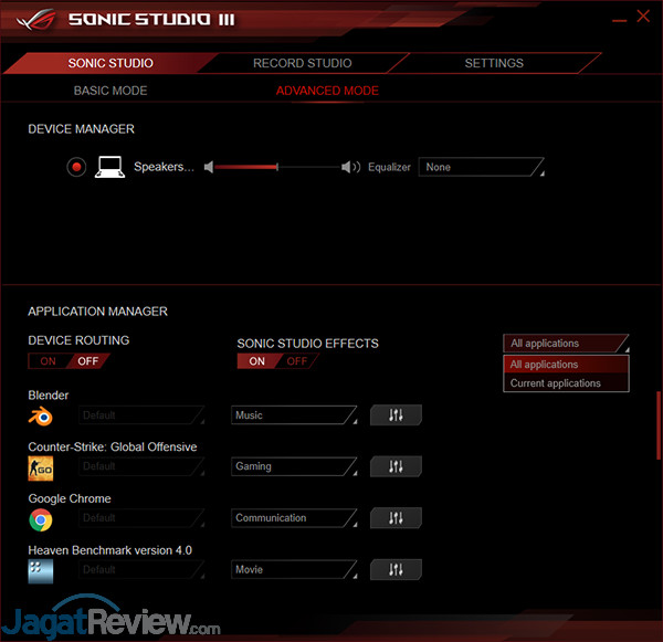 Review Notebook Gaming: ASUS ROG G703VI 65 ASUS GL503VD Sonic Studio III 08