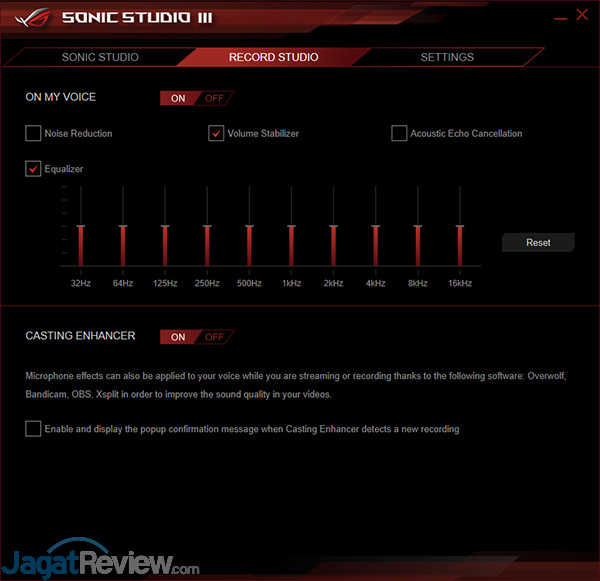 Review Notebook Gaming: ASUS ROG G703VI 67 ASUS GL503VD Sonic Studio III 10