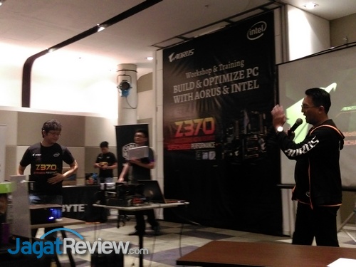 Workshop & Training Intel Z370 Bersama Aorus 18 Aorus 02