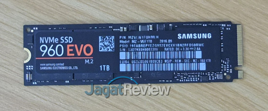 Review Storage: Samsung 960 EVO M.2 1 TB 5 DSCF8912