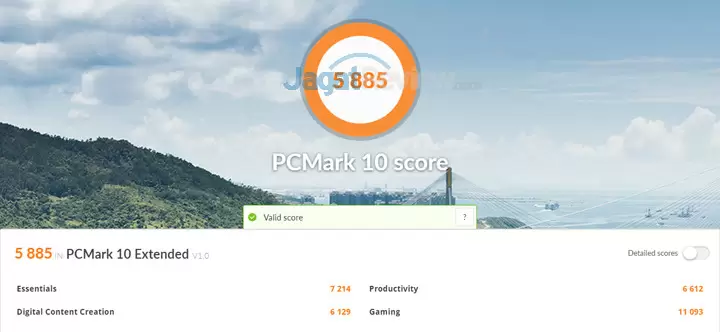 Review Notebook Gaming: MSI GE63VR 7RF RAIDER 16 MSI GE63VR 7RF PCMark 10