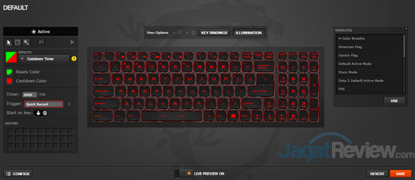 Review Notebook Gaming: MSI GE63VR 7RF RAIDER 53 MSI GE63VR 7RF SteelSeries Engine 09