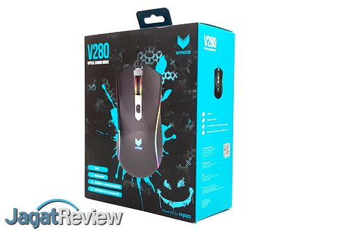 Hands-On Mouse Rapoo VPro V280 1 Rapoo V280 01