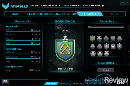 Hands-On Mouse Rapoo VPro V280 11 Rapoo V280 SS 05