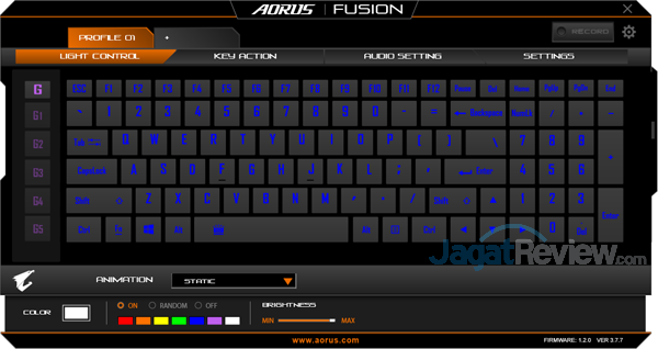 Review Notebook Gaming: AORUS X7 DT v7 76 AORUS X7 DT v7 Aorus Fusion 02