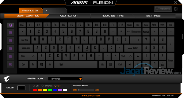 Review Notebook Gaming: AORUS X7 DT v7 78 AORUS X7 DT v7 Aorus Fusion 04