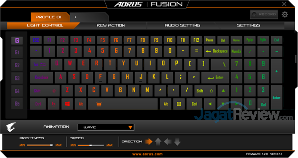 Review Notebook Gaming: AORUS X7 DT v7 80 AORUS X7 DT v7 Aorus Fusion 06