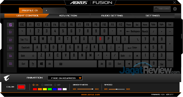 Review Notebook Gaming: AORUS X7 DT v7 81 AORUS X7 DT v7 Aorus Fusion 07