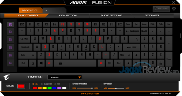 Review Notebook Gaming: AORUS X7 DT v7 83 AORUS X7 DT v7 Aorus Fusion 09
