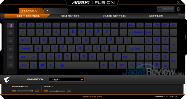 Review Notebook Gaming: AORUS X7 DT v7 85 AORUS X7 DT v7 Aorus Fusion 11
