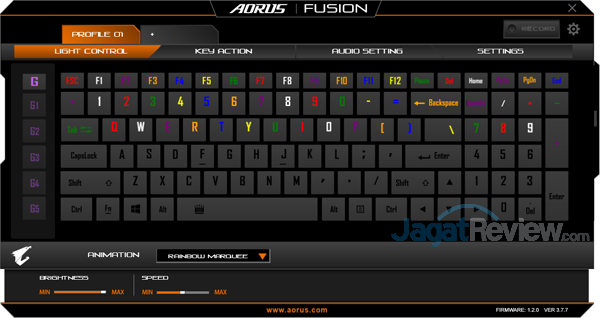 Review Notebook Gaming: AORUS X7 DT v7 86 AORUS X7 DT v7 Aorus Fusion 12