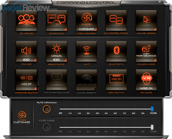 Review Notebook Gaming: AORUS X7 DT v7 9 AORUS X7 DT v7 Command Control 09