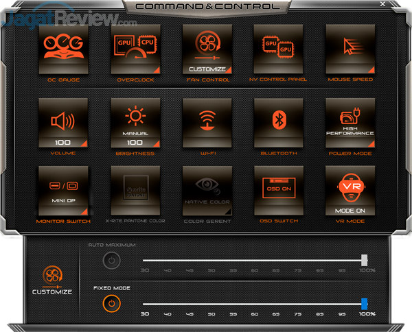 Review Notebook Gaming: AORUS X7 DT v7 10 AORUS X7 DT v7 Command Control 10