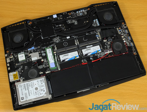 AORUS X7 DT v7 Internal Component Layout
