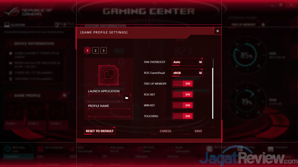 Review Notebook Gaming: ASUS ROG STRIX GL503VM Hero Edition 6 ASUS GL503VM HERO EDITION Gaming Center 05