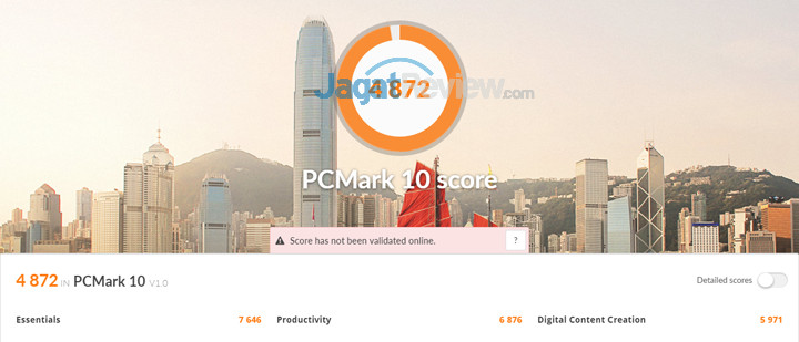 ASUS GL503VM HERO EDITION PCMark 10