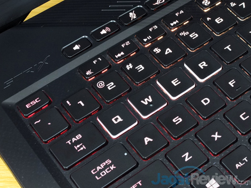 Review Notebook Gaming: ASUS ROG STRIX GL503VM Hero Edition 14 ASUS GL503VM HERO EDITION QWER Keys