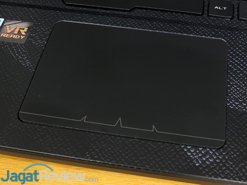 Review Notebook Gaming: ASUS ROG STRIX GL503VM Hero Edition 13 ASUS GL503VM HERO EDITION Touchpad