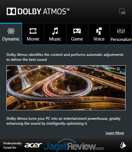 Review Notebook Gaming: Acer Predator Triton 700 33 Acer Predator Triton 700 Dolby Atmos 01