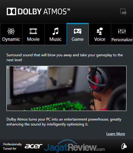 Review Notebook Gaming: Acer Predator Triton 700 36 Acer Predator Triton 700 Dolby Atmos 04