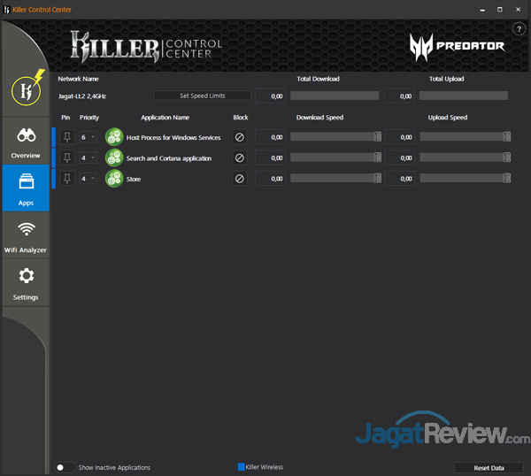 Review Notebook Gaming: Acer Predator Triton 700 42 Acer Predator Triton 700 Killer Control Center 02