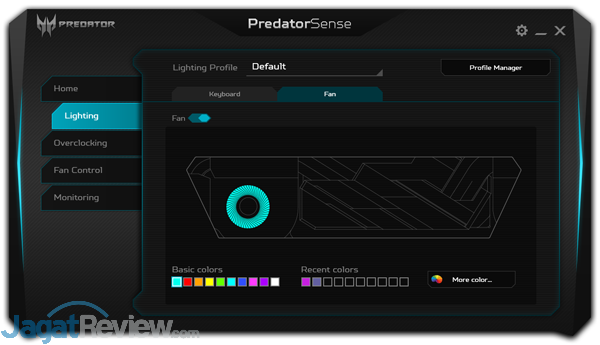 Review Notebook Gaming: Acer Predator Triton 700 20 Acer Predator Triton 700 PredatorSense 20