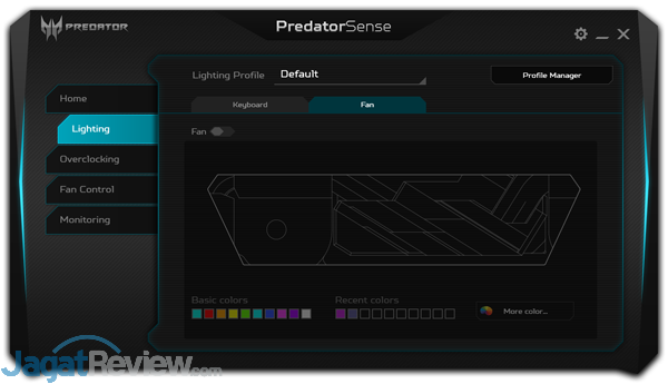 Review Notebook Gaming: Acer Predator Triton 700 21 Acer Predator Triton 700 PredatorSense 21