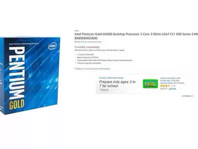 Celeron & Pentium Gold Berbasis Coffee Lake Muncul Di Amazon 4 KreAvphjZOD7d3CJ
