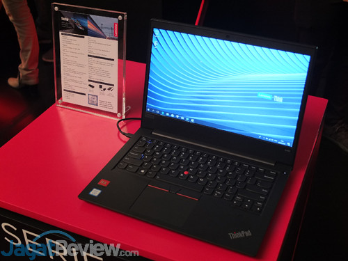 Lenovo Indonesia Perbarui Lini ThinkPad dengan Prosesor Core i 8th Gen 9 Lenovo ThinkPad E480