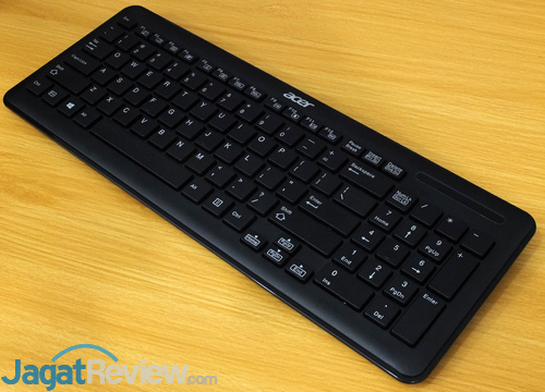 Review PC Desktop AMD Ryzen: Acer Aspire GX-281-UR13 28 Acer Aspire GX 281 Keyboard
