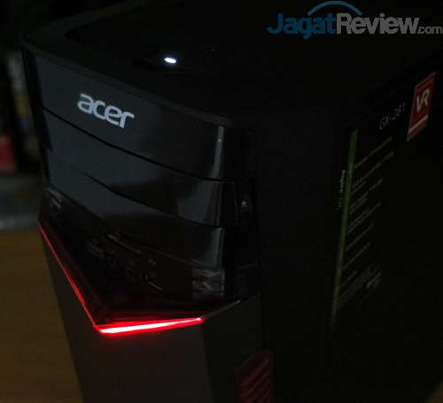 Review PC Desktop AMD Ryzen: Acer Aspire GX-281-UR13 5 Acer Aspire GX 281 LED