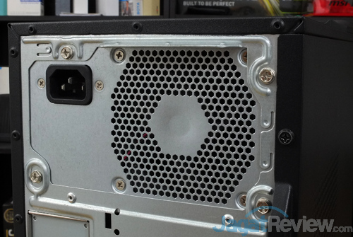 Review PC Desktop AMD Ryzen: Acer Aspire GX-281-UR13 22 Acer Aspire GX 281 PSU AC IN Connector Ventilation