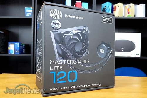 Review Watercooling AIO Cooler Master MasterLiquid Lite 120 11 Cooler Master ML Lite 120 01