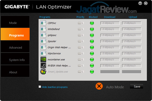 Review Gigabyte Aero 15X v8: Kencang, Tipis, dan Terjangkau dengan Core i7 8750H 66 Gigabyte Aero 15X v8 LAN Optimizer 02