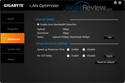 Review Gigabyte Aero 15X v8: Kencang, Tipis, dan Terjangkau dengan Core i7 8750H 67 Gigabyte Aero 15X v8 LAN Optimizer 03