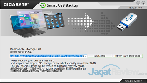 Review Gigabyte Aero 15X v8: Kencang, Tipis, dan Terjangkau dengan Core i7 8750H 70 Gigabyte Aero 15X v8 Smart USB Backup