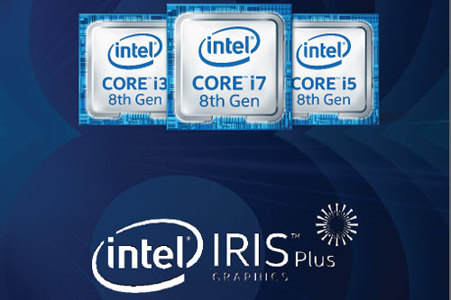 Intel Hadirkan Prosesor Core Mobile Generasi Ke-8 dengan Iris Plus Graphics 2 Intel Core Iris Plus