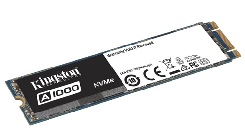 Kingston Hadirkan SSD NVMe Untuk Kelas Entry-level 7 Kingston A1000