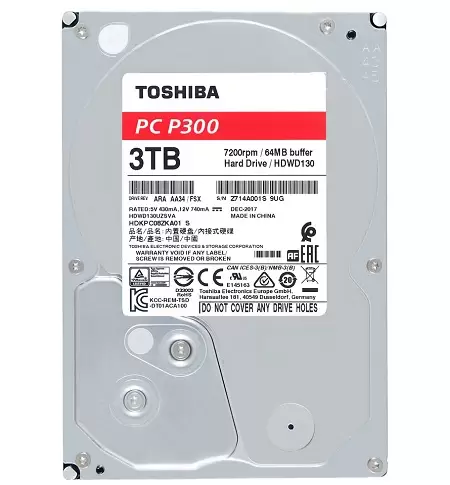 Toshiba Luncurkan Empat Seri HDD Terbaru 1 P300