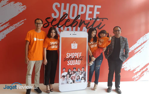 Shopee Selebriti Squad, Ajak Para Selebriti Jualan di Shopee 3 Selebriti squad